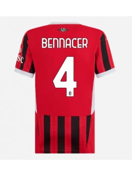 Billige AC Milan Ismael Bennacer #4 Hjemmedrakt Dame 2024-25 Kortermet